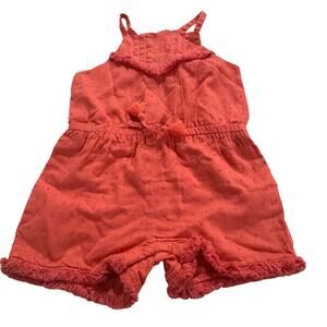 Isaac Mizrahi 24M Toddler Girl Pink Romper